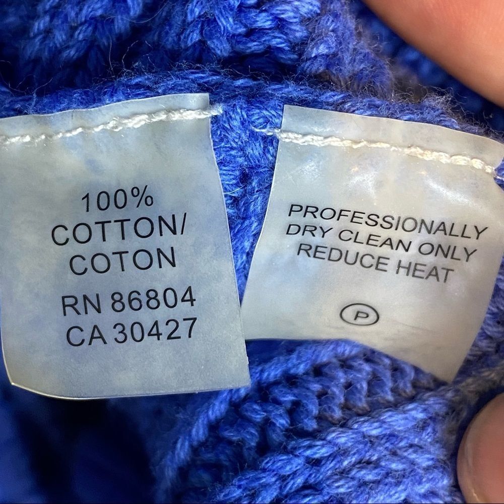 Magashoni Reverse Weave Single Button Wrap Sweate… - image 7